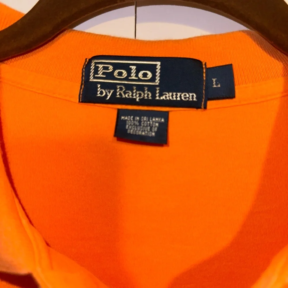Ralph Lauren Bright Orange Polo Shirt